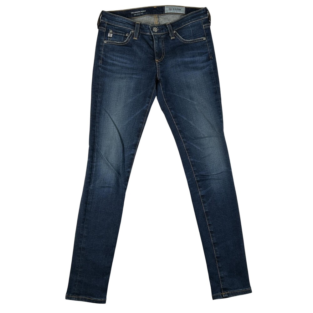 AG Adriano Goldschmied Legging Ankle Jeans Womens 24R Blue Super Skinny